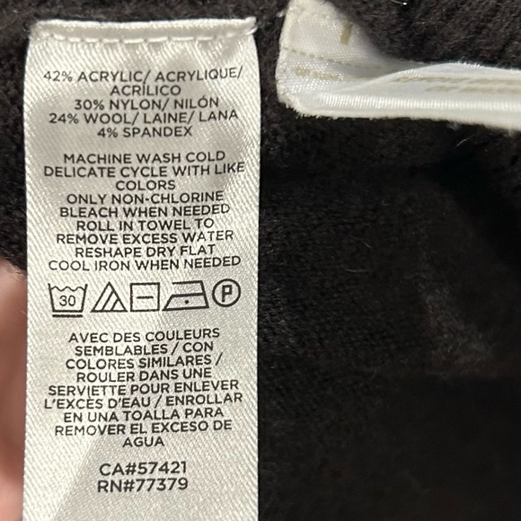 Ann Taylor Brown Boyfriend Cardigan NWOT Size M - Picture 3 of 3